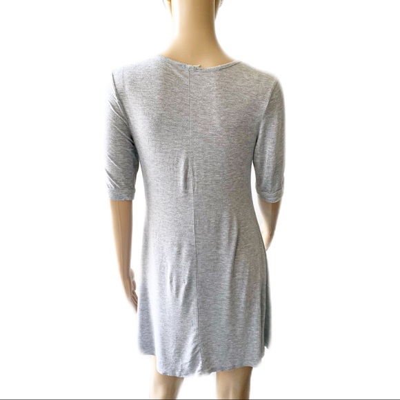 Zenana Outfitters Gray Dress Size Small - Picture 4 of 6